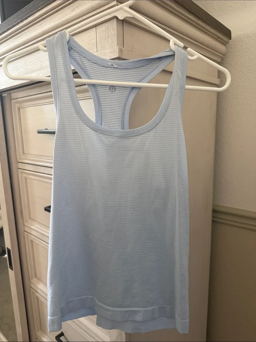 Lululemon Light Blue Racerback Tank Top